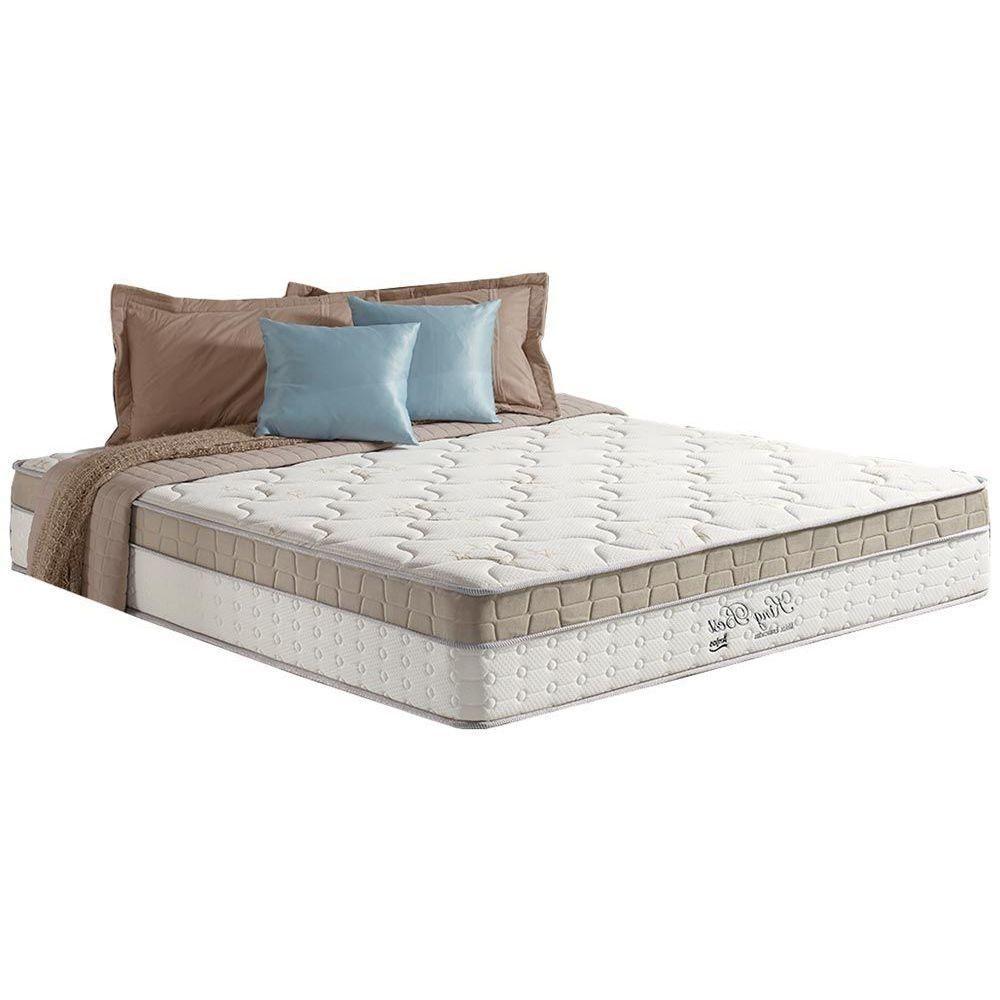 Miniatura Colchão Queen Molas Ensacadas Masterpocket King Best Euro Pillow Clean (158x198x33) - Anjos