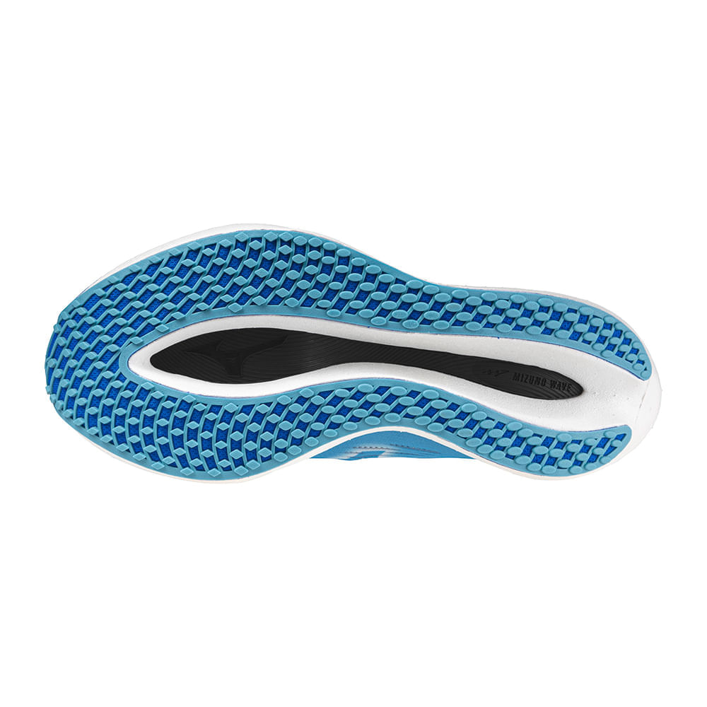 Miniatura Tênis de Corrida Feminino Mizuno Wave Rebellion Pro 2 Azul - 34