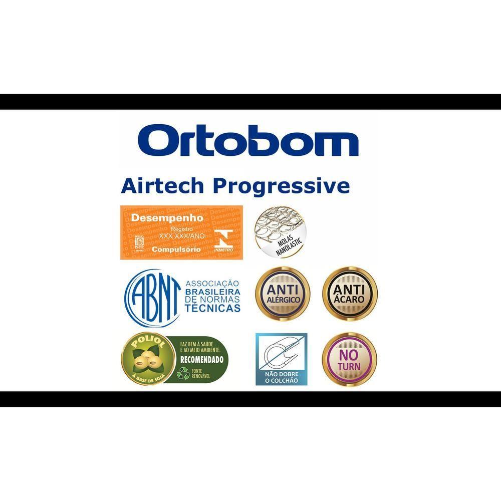 Miniatura Colchão Airtech Progressive Solteiro 88x188x29