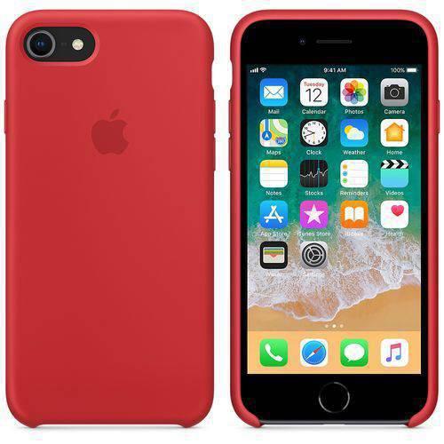 Miniatura Capinha Case Iphone 8 - Vermelha