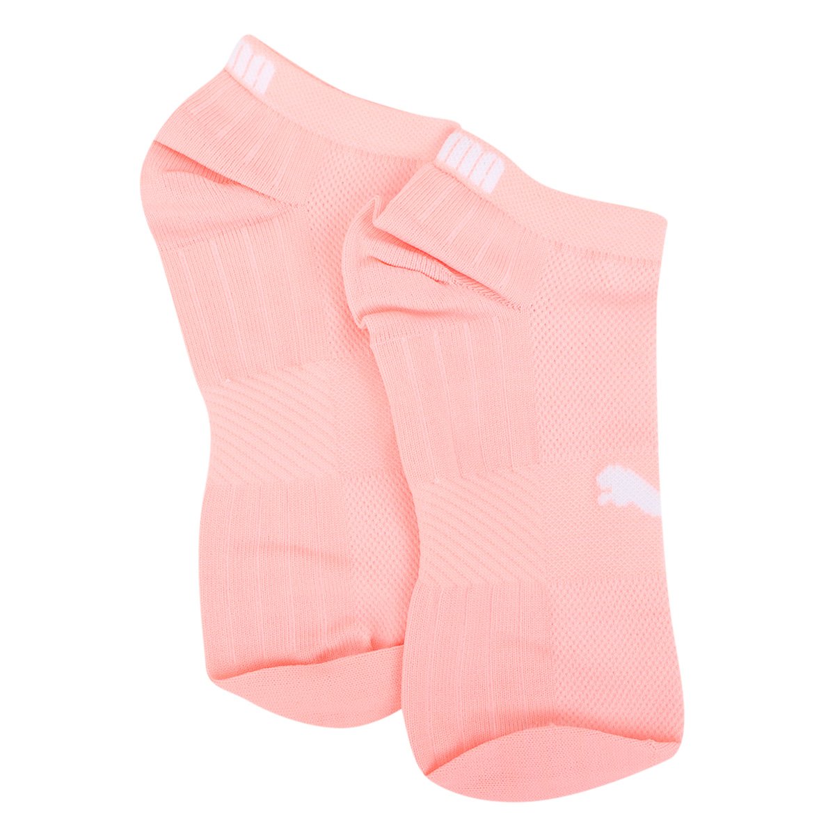 Miniatura Meia Soquete Puma Dry Feminina Rosa Claro - 34/39