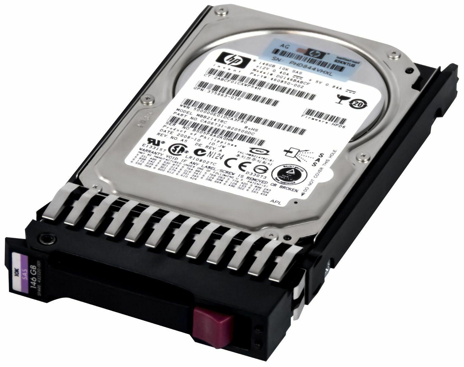 Miniatura HDD HP 146GB SAS 10K - Xtech Tecnologia