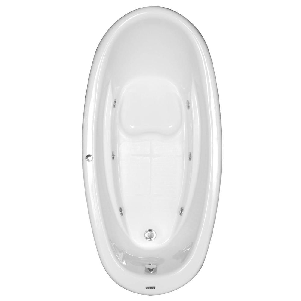 Miniatura Banheira Hidromassagem Astra Eleganza Luxo 180cmx90cmx45cm - 04 Jatos Gel Coat P4 Com Aquecedor 220V