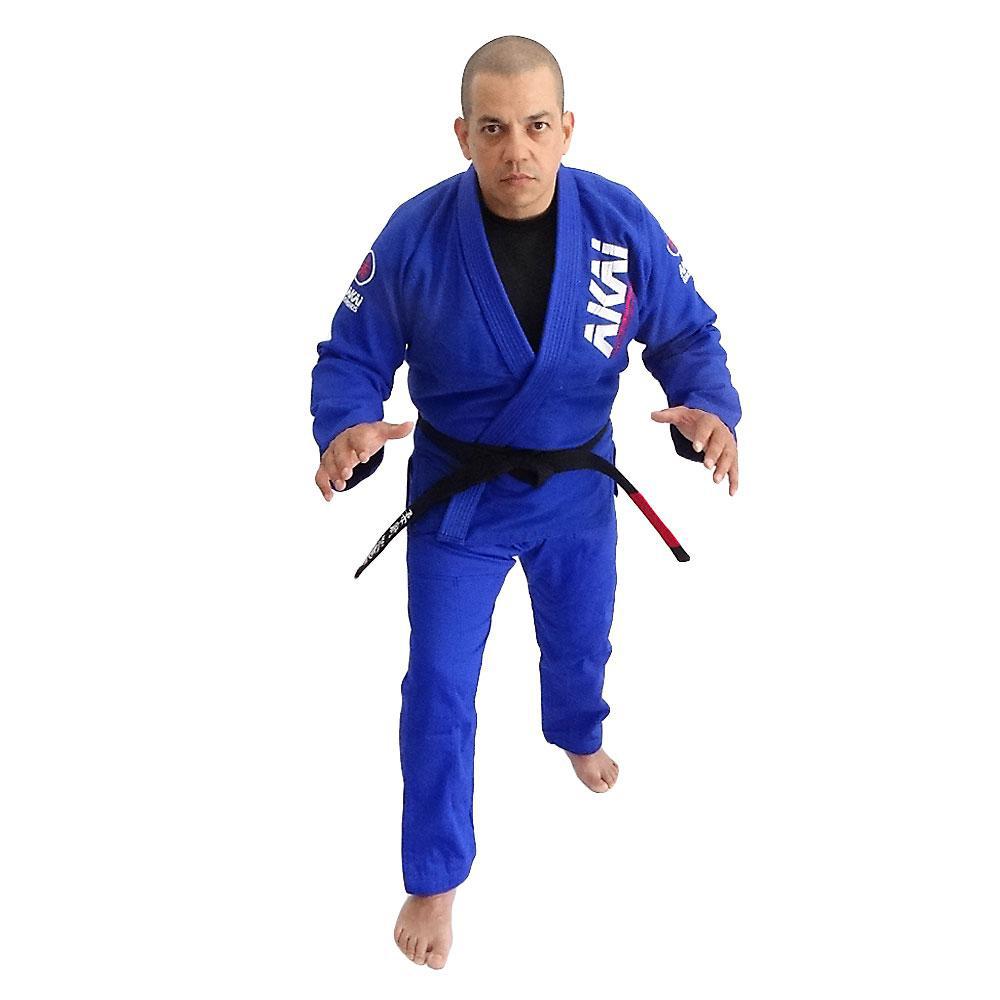 Miniatura Kimono Jiu Jitsu BJJ AKAI - Azul A3