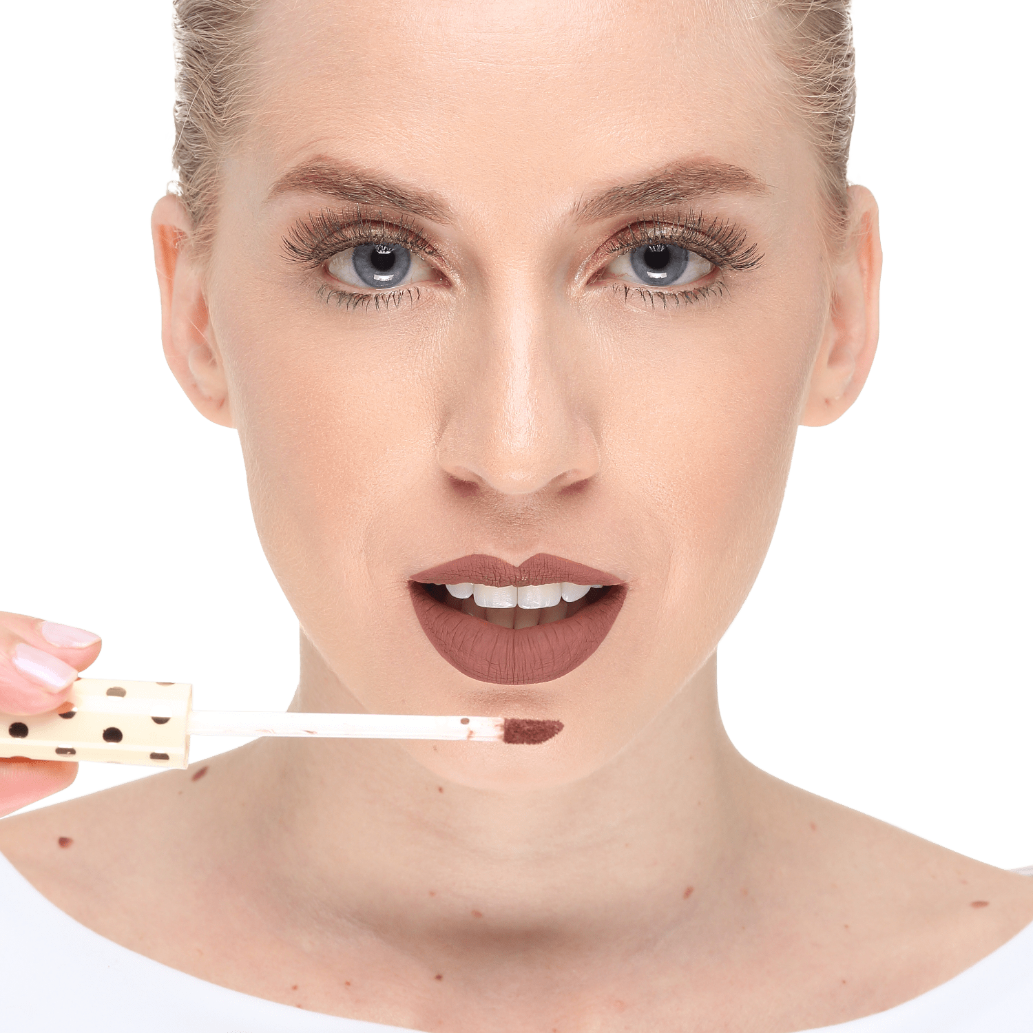 Latika Lip Matte Nude Nº 33 - Batom Líquido 4ml Blz