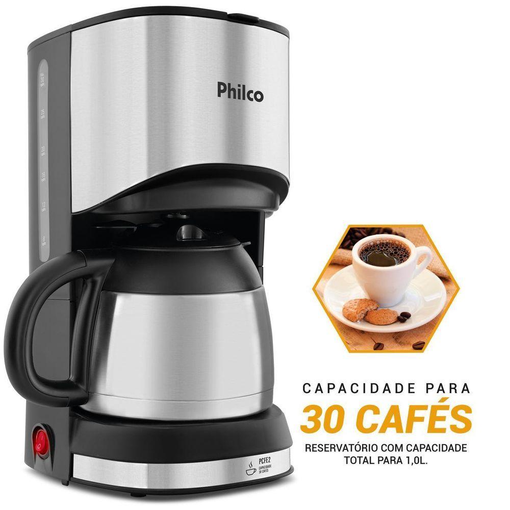 Cafeteira Philco 30 Cafezinhos 1L 700W PCFE02 110V