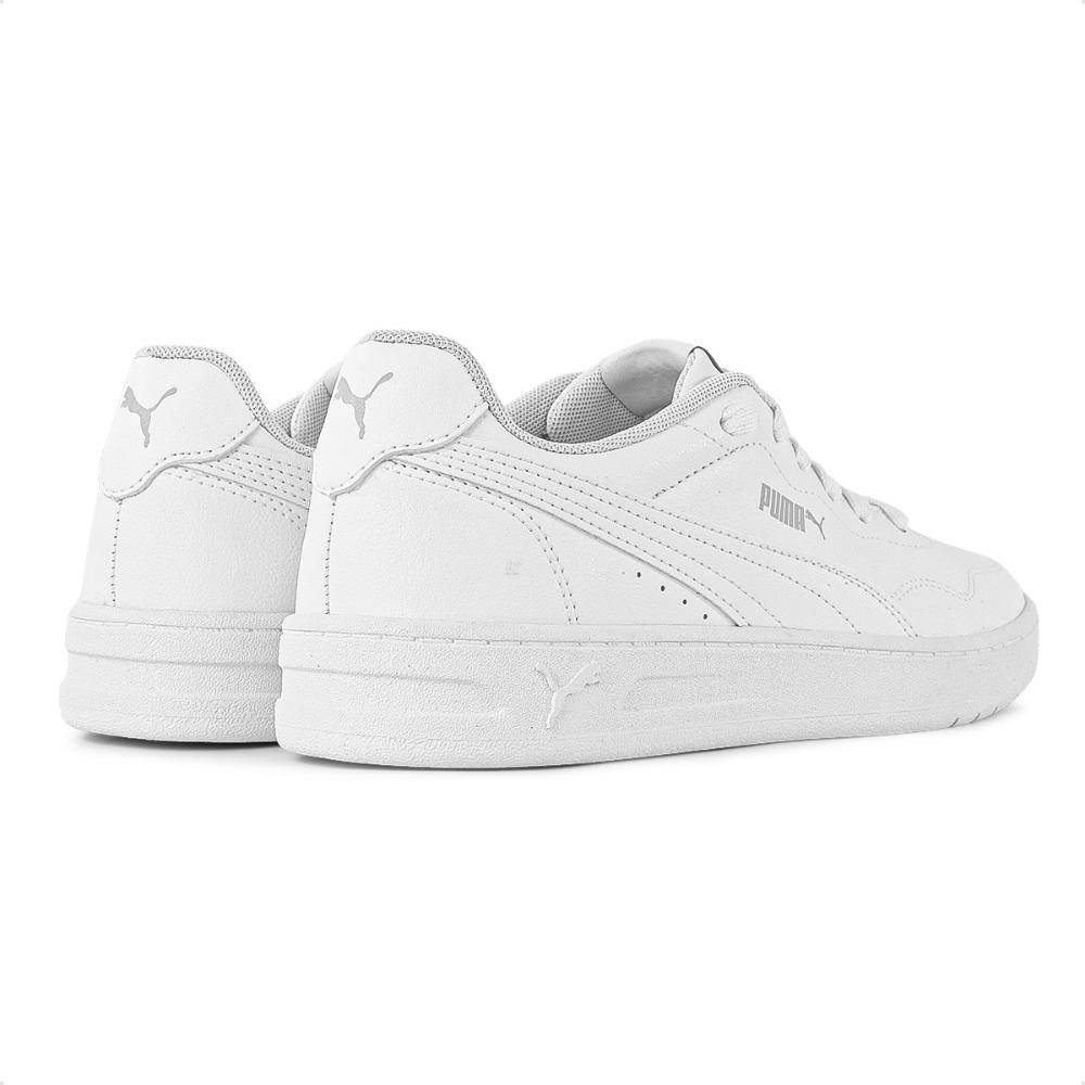 Miniatura Tênis Puma Court Lally BDP Feminino Branco / Branco - 34