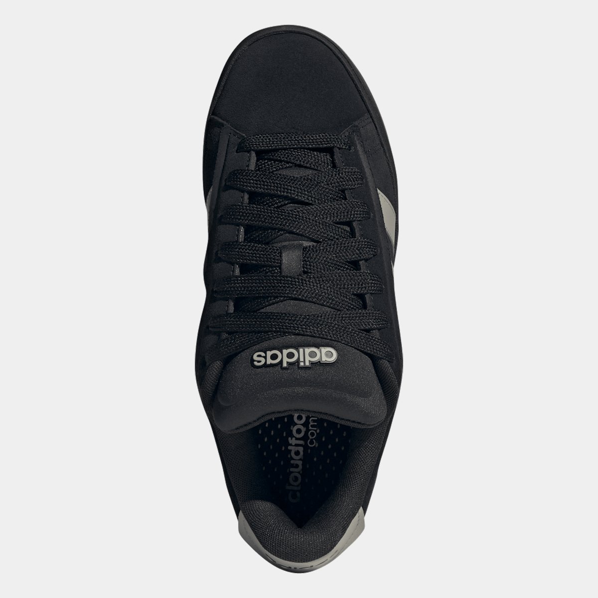 Miniatura Tênis Couro Adidas Grand Court Alpha Masculino Preto+Cinza - 37
