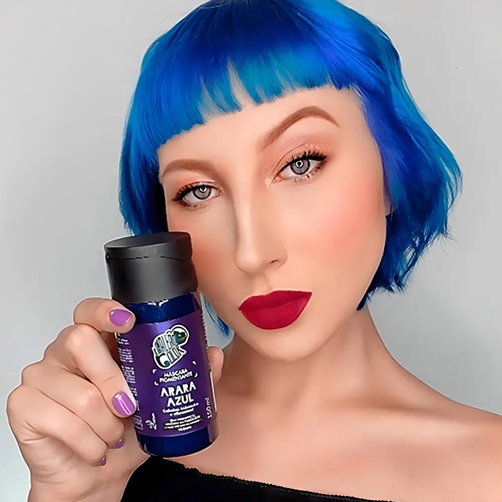 Kamaleão Arara Azul Royal: Cor Intensa Cabelos Vibrantes