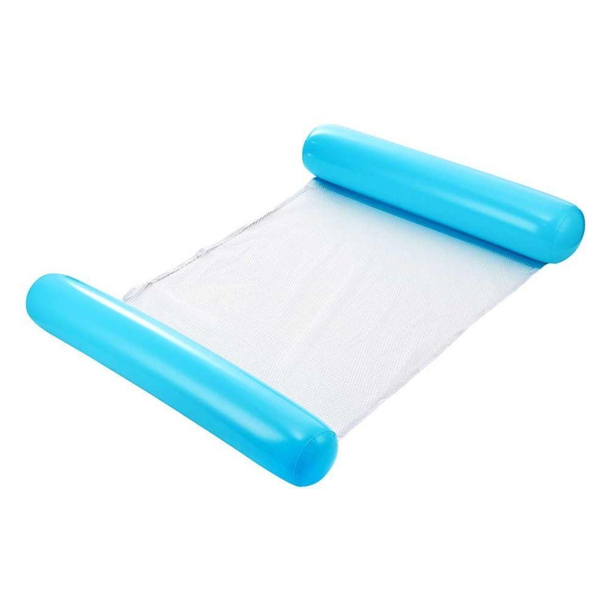 Miniatura Boia Rede Flutuante Azul Inflável 124X70Cm - Dm Splash