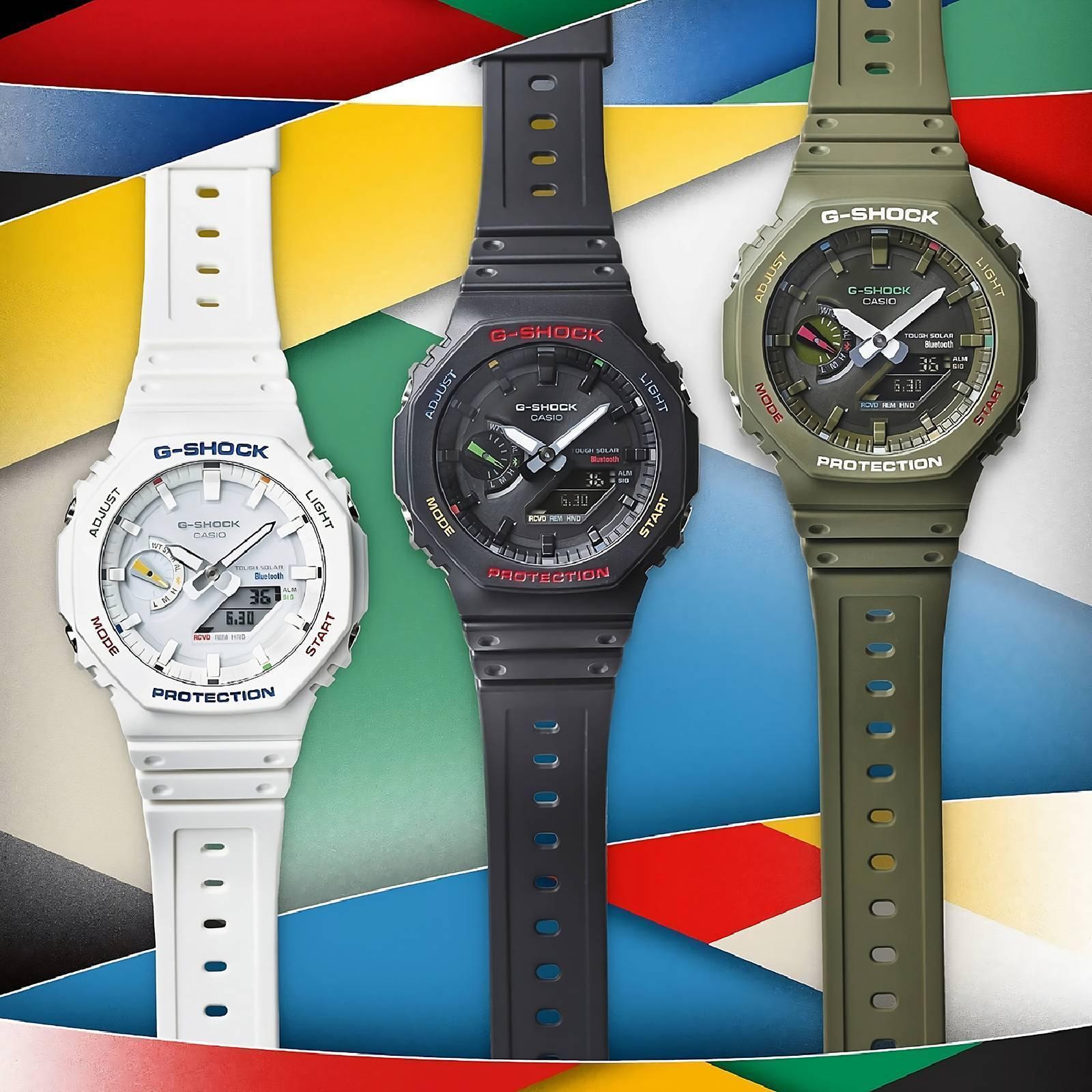 Miniatura Relógio Casio G-Shock Ga-B2100Fc-3Adr