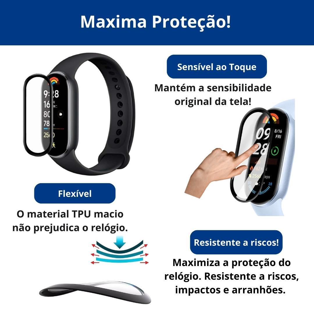 Miniatura Película Para Xiaomi Smart Band 9 - Silicone 3D