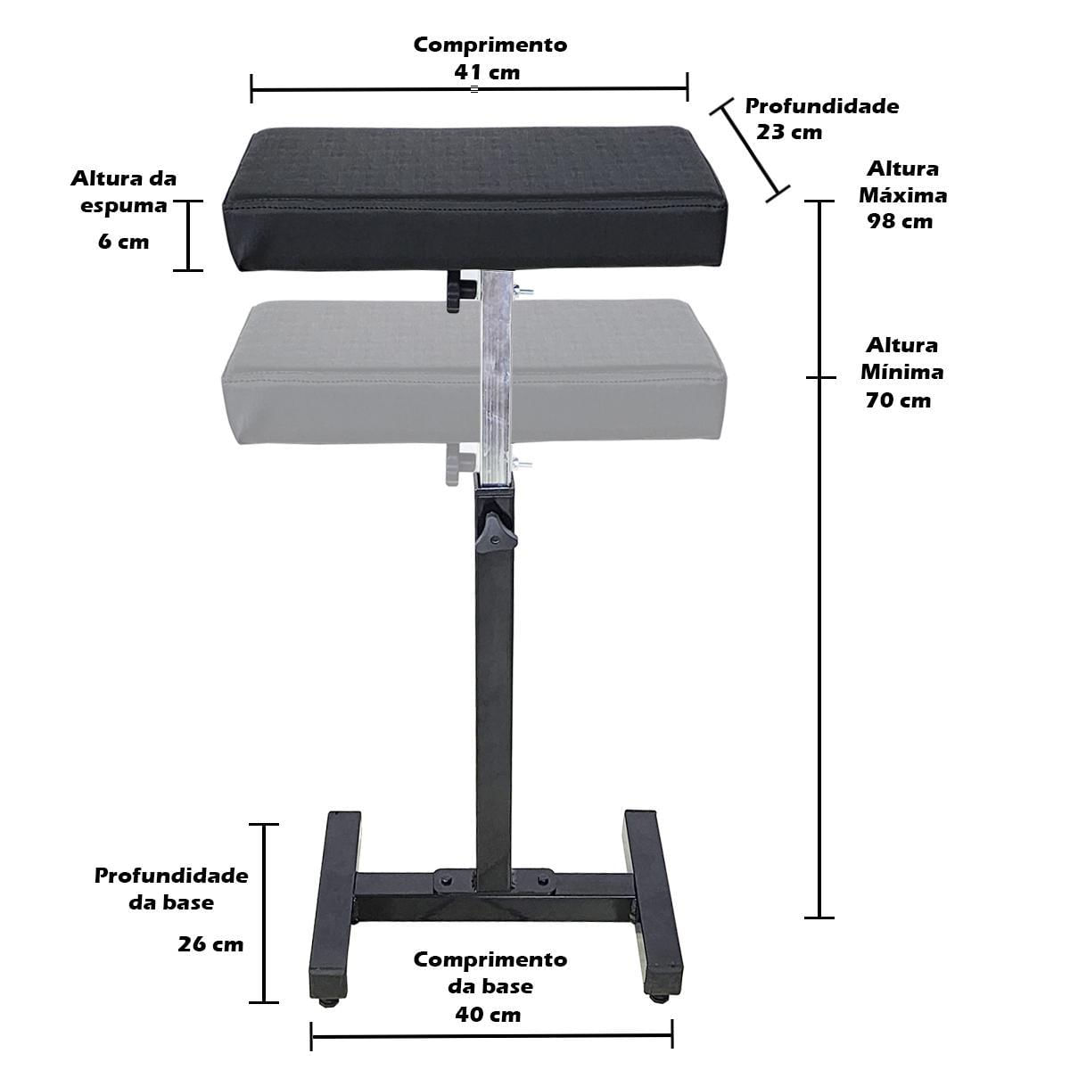 Kit Tattoo Apoio De Braços Tatuador E Suporte Braço Tatuagem