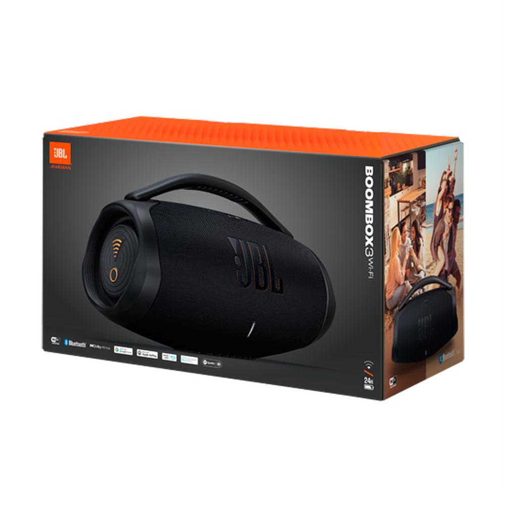 JBL Boombox 3, Caixa de Som Wi-Fi e Bluetooth, Preto