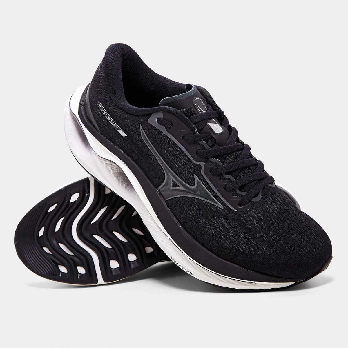 Miniatura Tênis Mizuno Wave Creation 26 Preto - 34