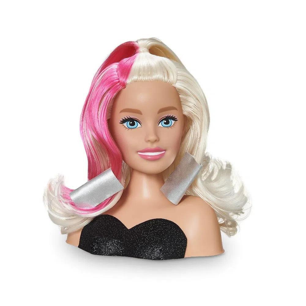Miniatura Barbie Cabeleireira Salão De Beleza Styling Head Acessórios