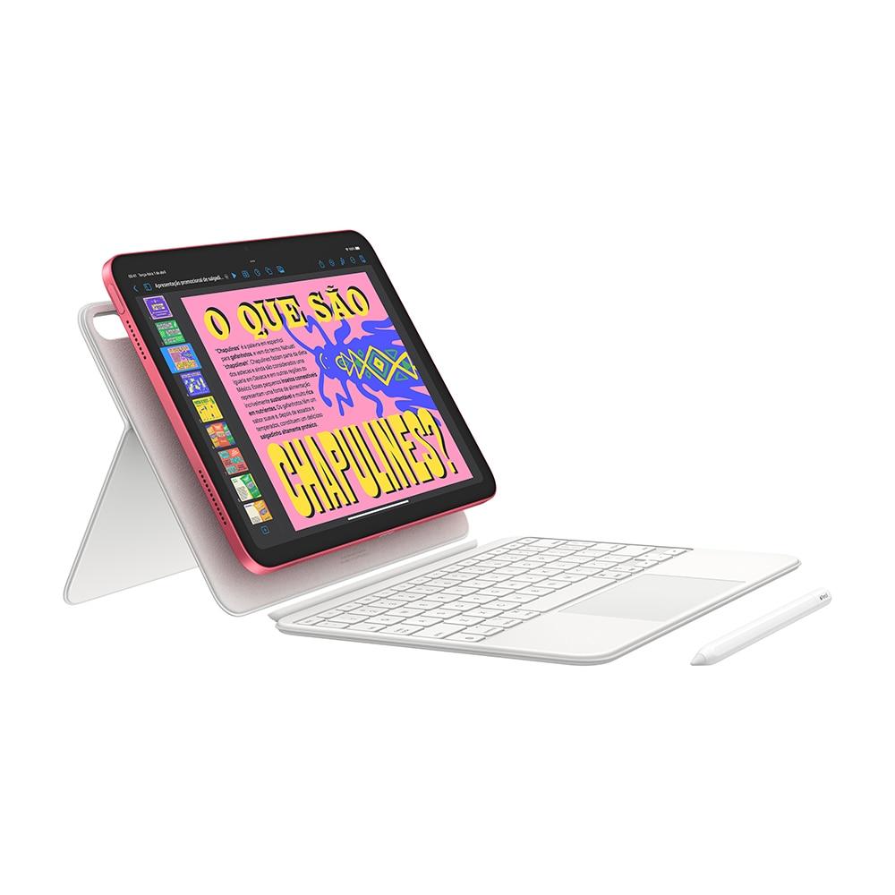 Miniatura Apple iPad 11ª geração, chip A16, Wi-Fi + Cellular, 128GB - Prata