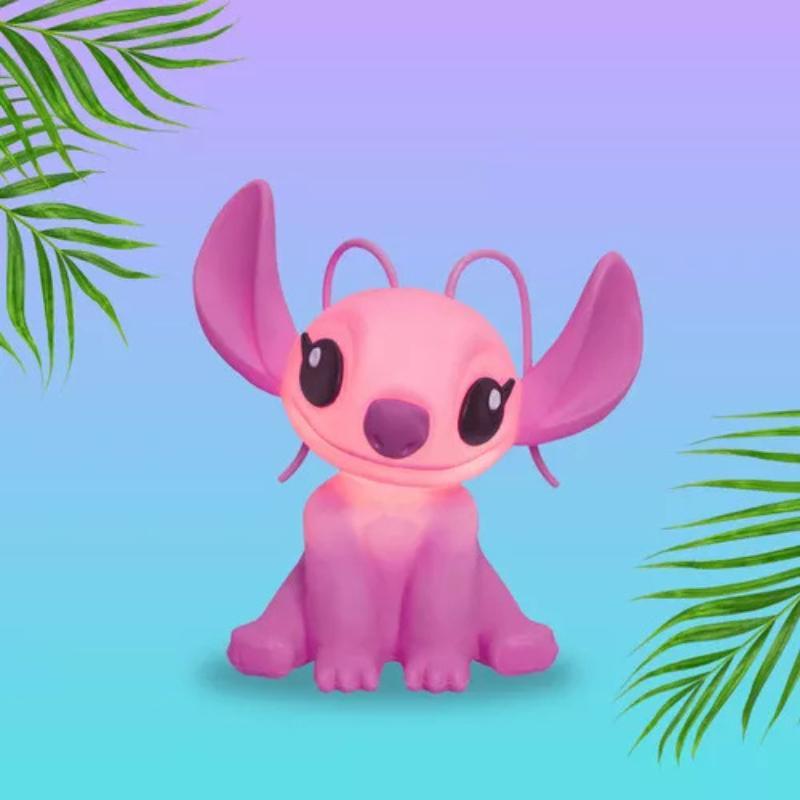 Luminária Mesa Angel Stitch Disney Polietileno