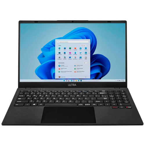 Miniatura Notebook Ultra UB261 Celeron 4GB 128 GB EMMC Tela 15.6  Windows 11 Multilaser Cinza Escovado - Bivolt