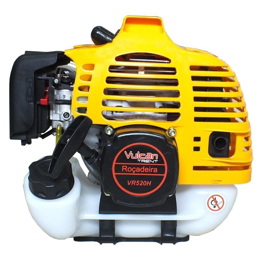 Miniatura Roçadeira Potente Vulcan Vr520h 52cc + óleo Castrol Stihl 2t