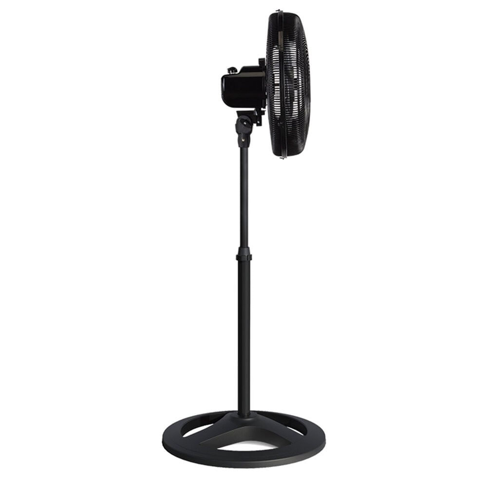 Miniatura Ventilador de Coluna Turbo 40 cm 80 W 6 Pás 3 Velocidades Ventisol Preto - 110V