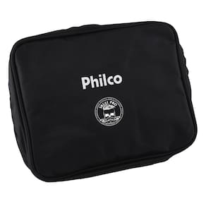 Miniatura Máquina de Cortar Cabelo Philco PCR05S 6 pentes Prata 110V