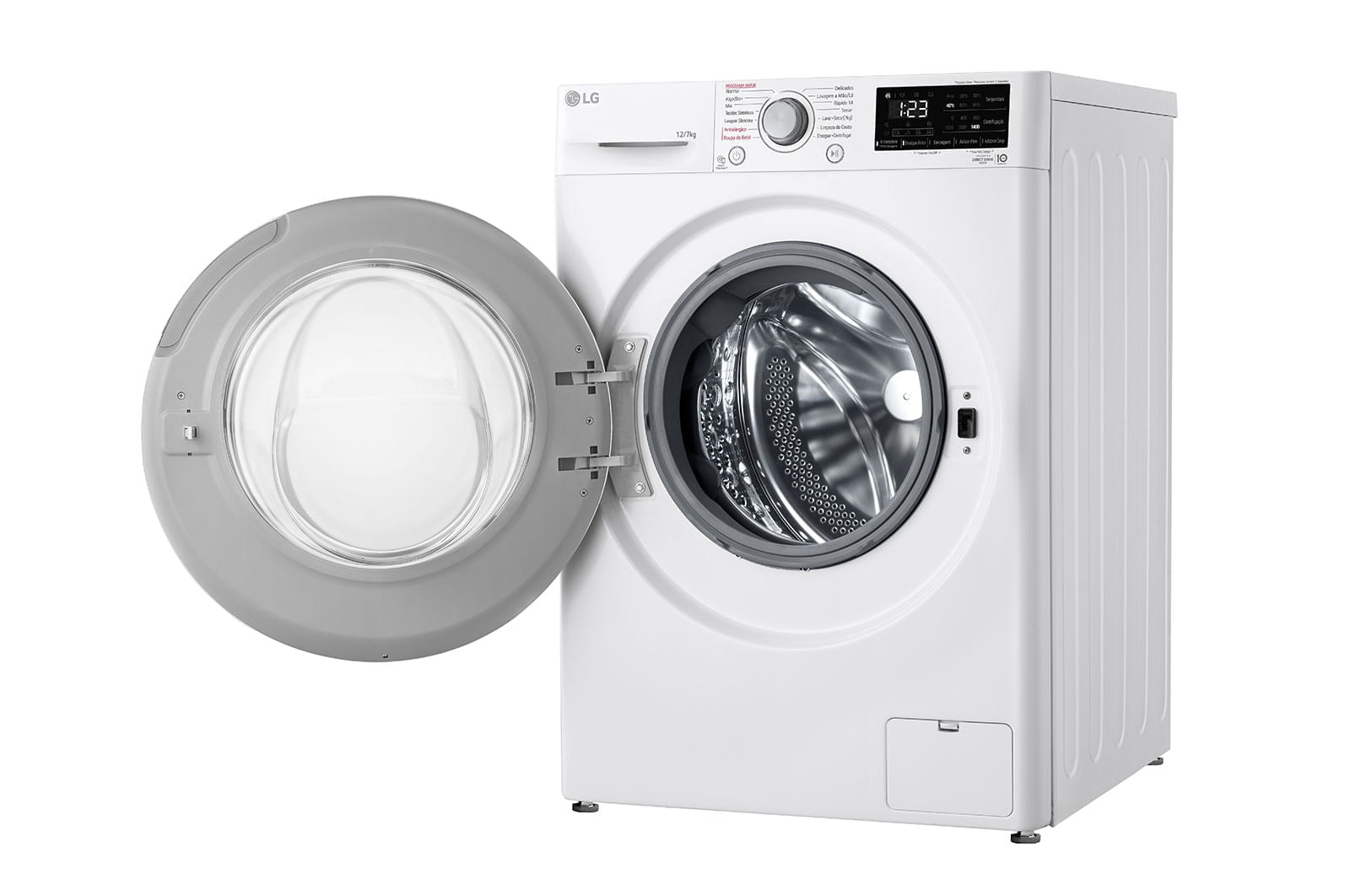 Lava e Seca LG VC5 12kg Branca com Inteligência Artificial AIDD™ (CV3012WC5A) - 220v