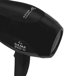 Secador de Cabelos GA.MA Italy Eleganza Plus Ceramic Ion Motor AC 2100W - Preto 110V