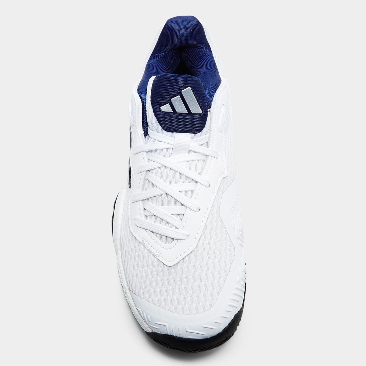 Miniatura Tênis Infantil Adidas Barricade Branco+Azul - 33