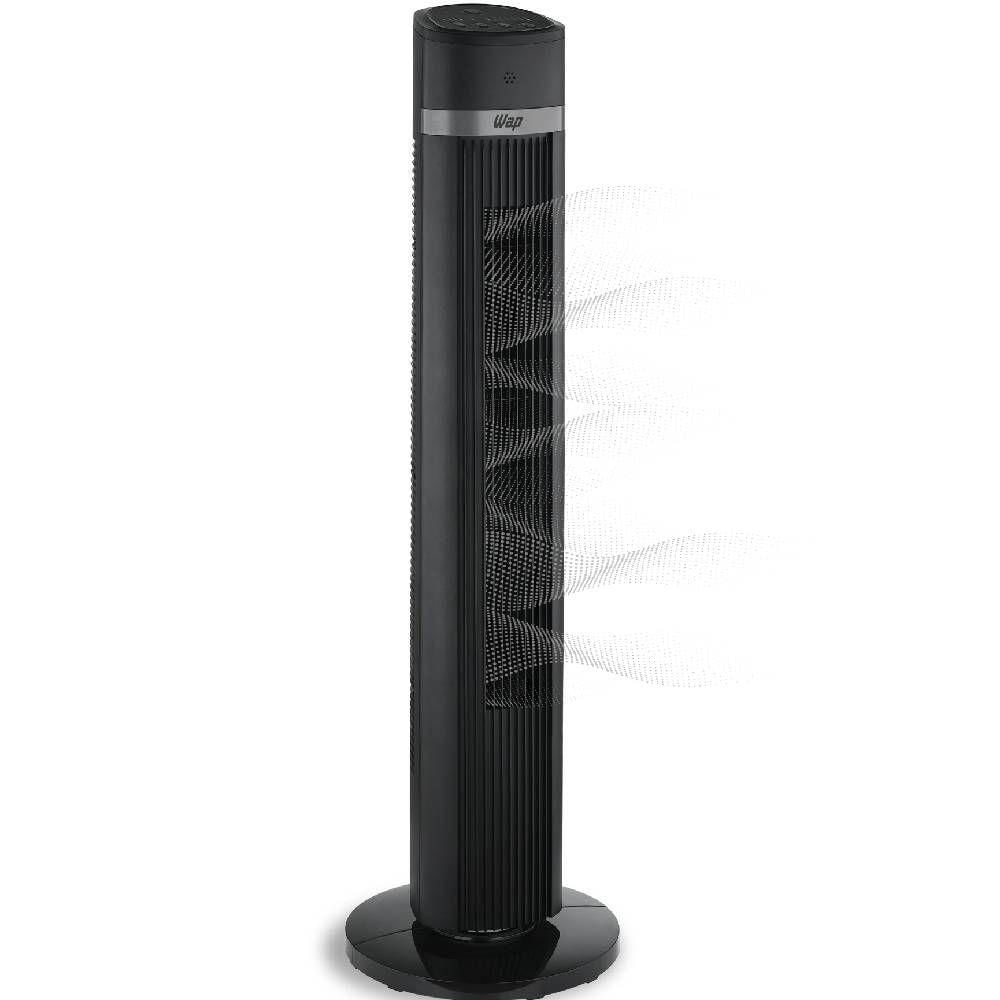 Miniatura Ventilador Torre Wap Air Silence Controle Remoto 4 Velocidades 70W 127V