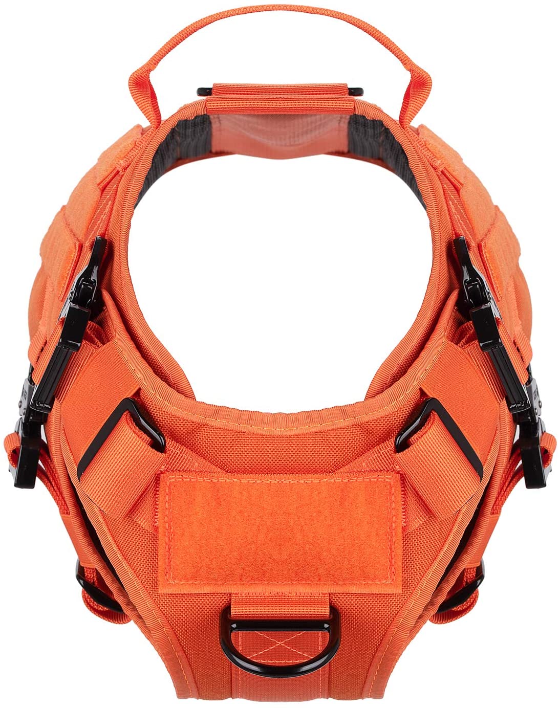 Miniatura ICEFANG Arreio Tático para Cães com 2 Fivelas de Metal Extra G rande