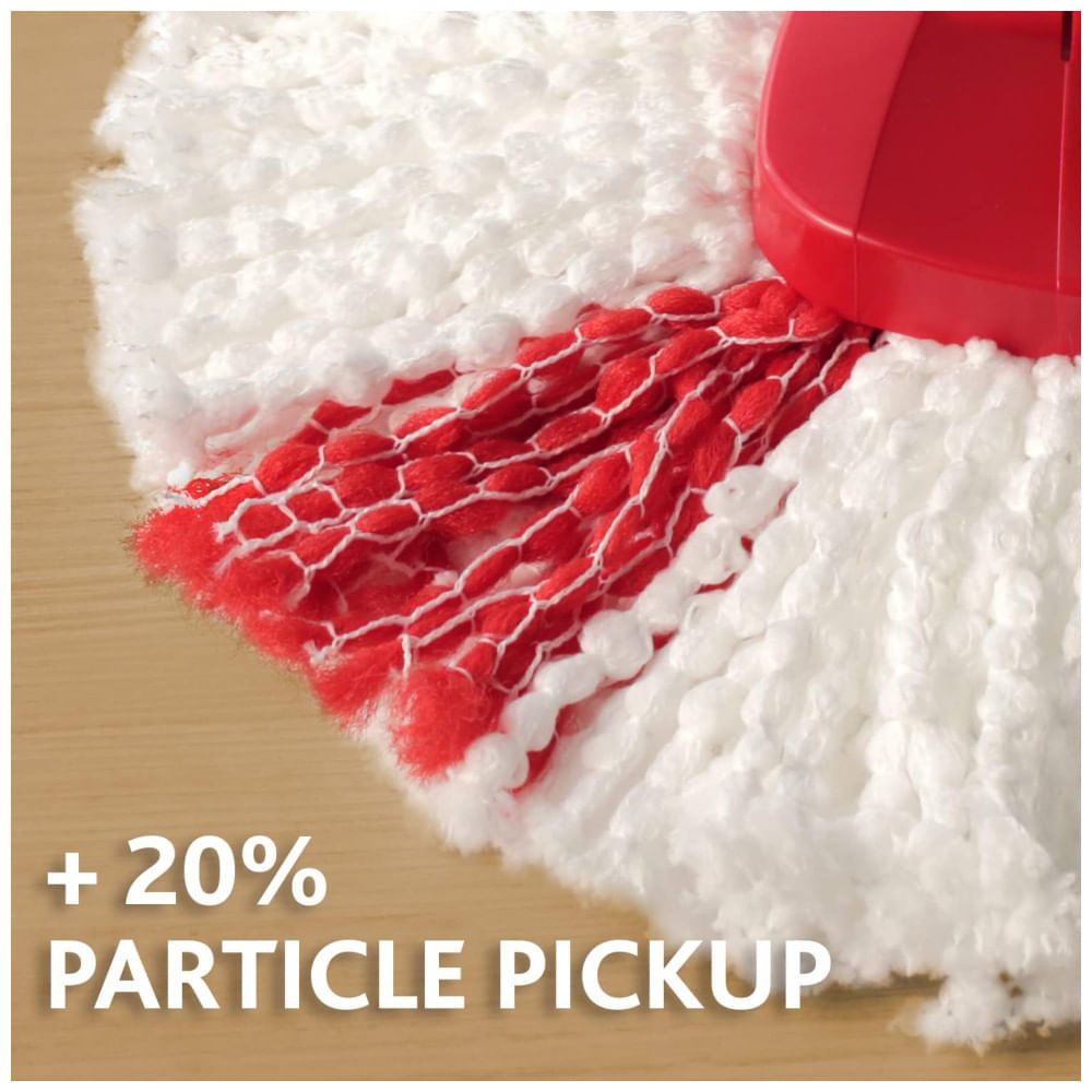 Miniatura Mop Giratório de Microfibra e Balde Turbo Vileda