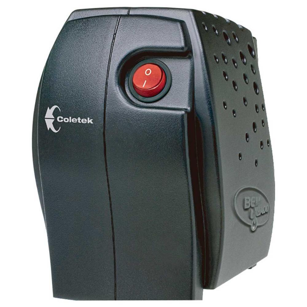 Miniatura Estabilizador Coletek Bem Ligado 300Va Bivolt Manual Saida