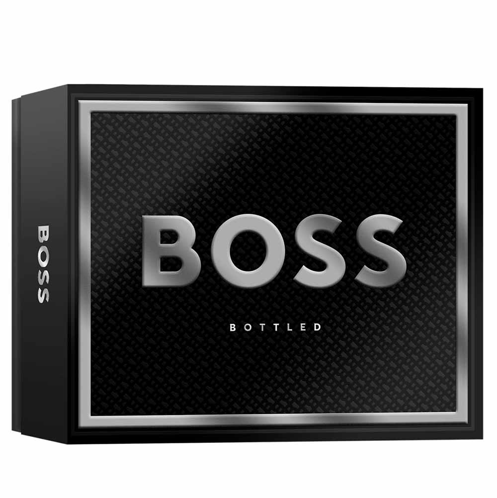 Miniatura Hugo Boss Boss Bottled Coffret Perfume Masculino EDT + Showe Gel + Desodorante Kit