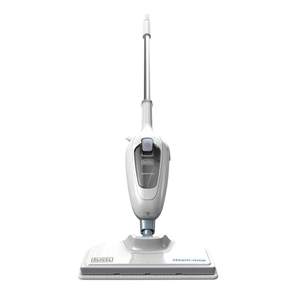 Miniatura Mop Vaporizador 7 Em 1 Para Pisos Steam Black Branco - 220v