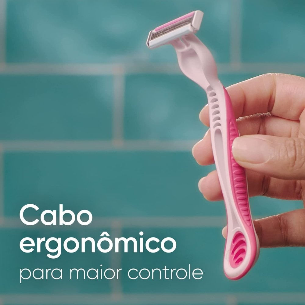 Miniatura Aparelho Depilatório Gillette Venus Suave Leve 6 Unidades Pague 5