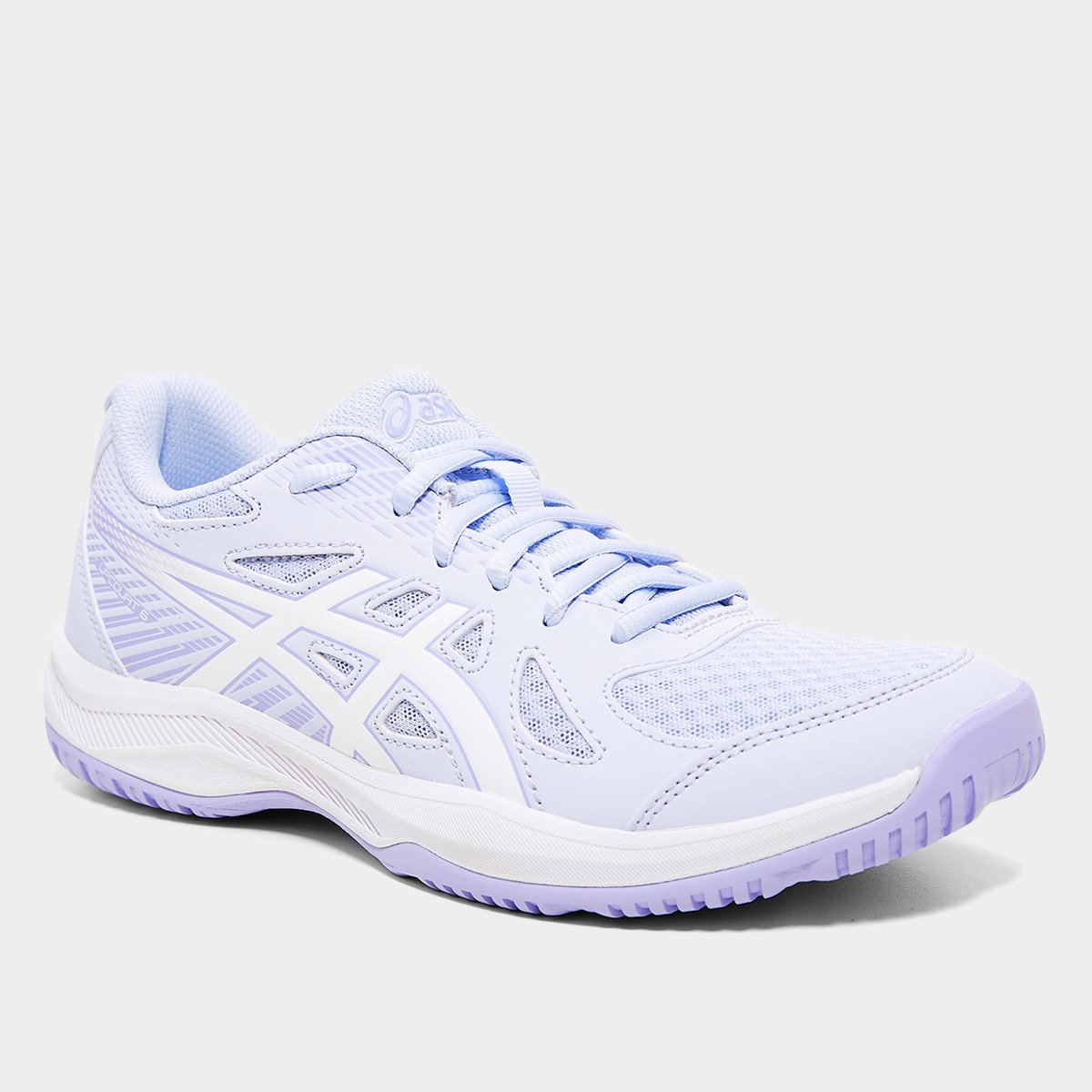 Miniatura Tênis Asics Upcourt 6 Feminino Azul+Branco - 34