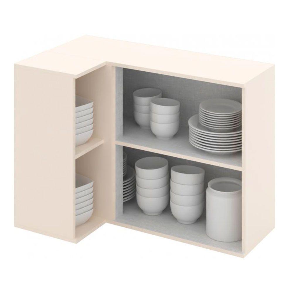 Miniatura Aéreo Henn Connect 1 Porta Canto Reto Off White