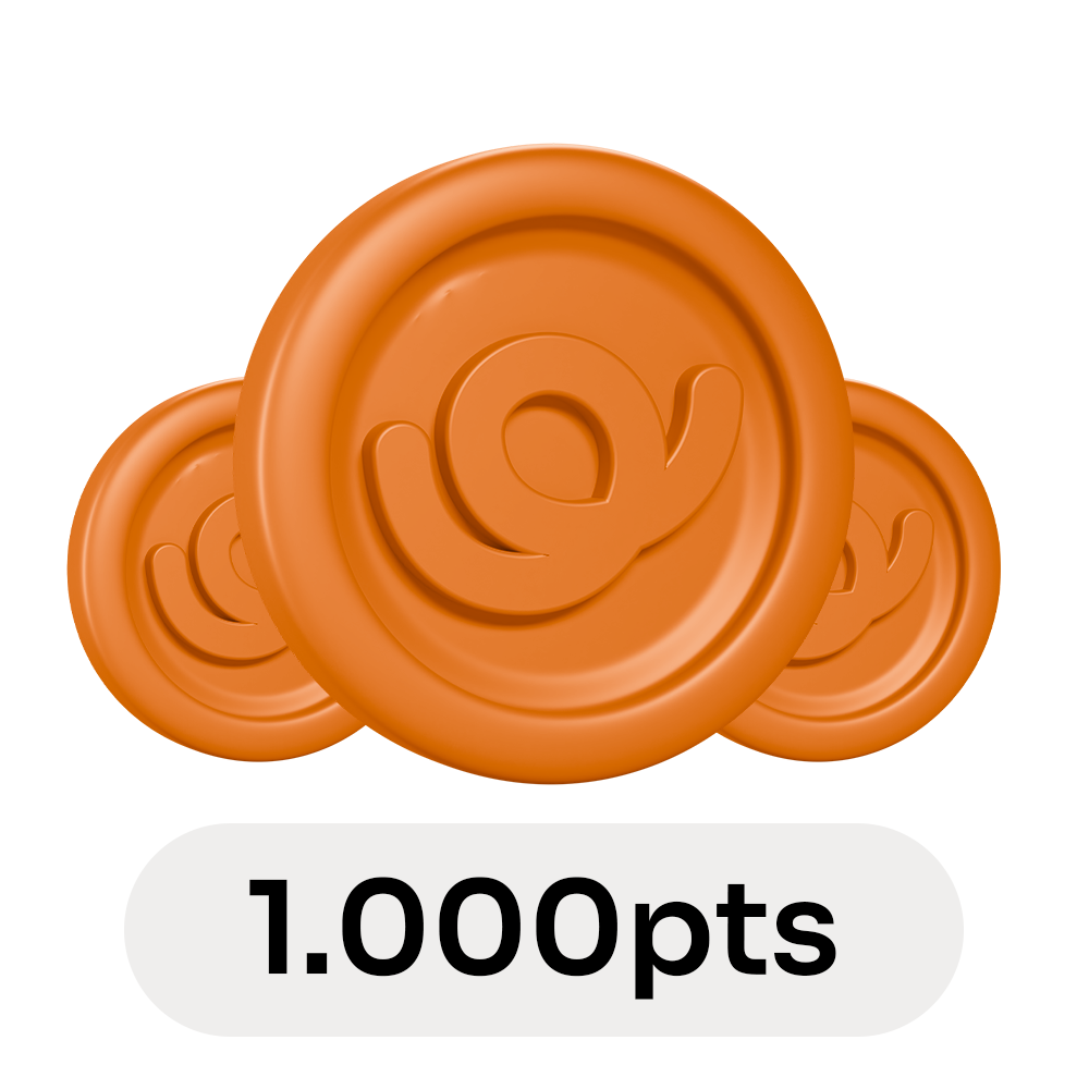 1.000 pontos Inter Loop