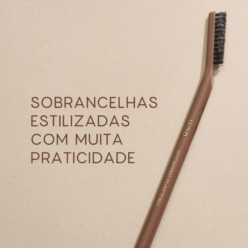 Miniatura Pincel para Sobrancelhas Nádia Tambasco by Océane - Duo Brow Brush 1Un