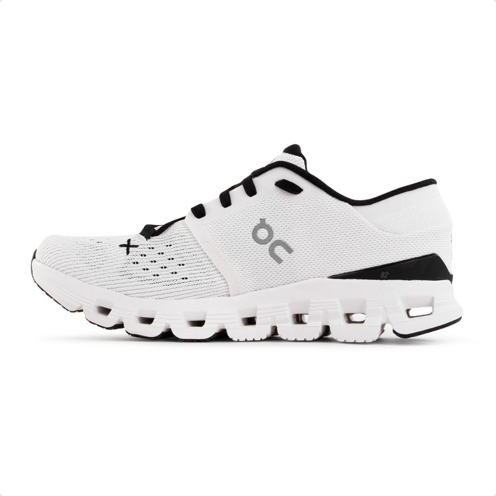 Miniatura Tênis On Running Cloud X 4 Feminino Branco / Preto - 34