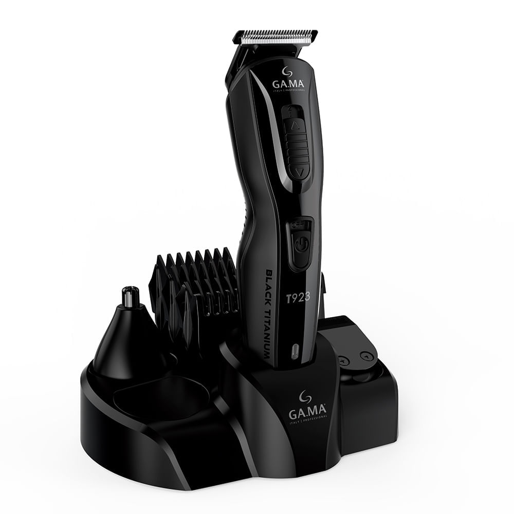 Miniatura Máquina Multi-Styler Gama Italy T923 Black Titanium USB - BECCP904 Bivolt