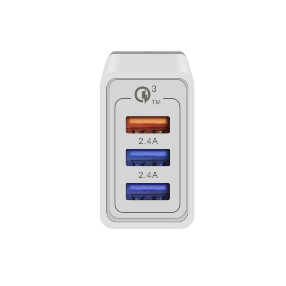 Miniatura Carregador Turbo Triplo - Branco - Gorila Shield