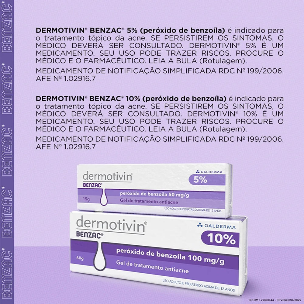 Dermotivin Benzac Oil Control Sabonete Líquido 70ml