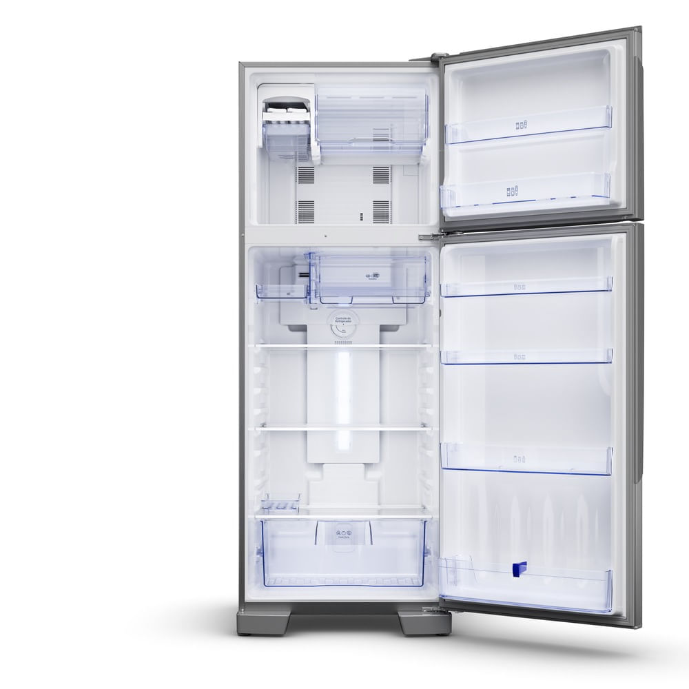 Miniatura Geladeira Panasonic Duplex Frost Free 483L A+++ Aço Escovado - NR-BT71PV4X 110v