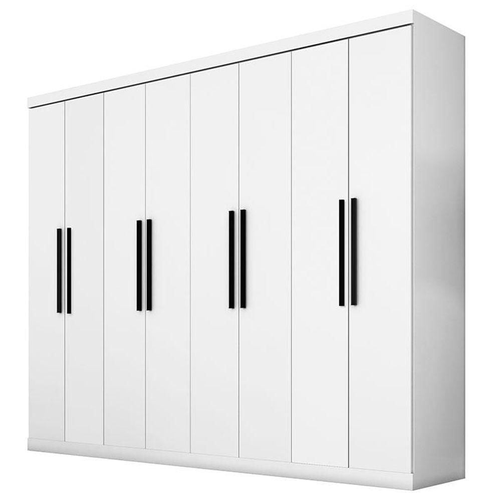 Miniatura Guarda Roupa Casal Prime 1684 Branco - Araplac