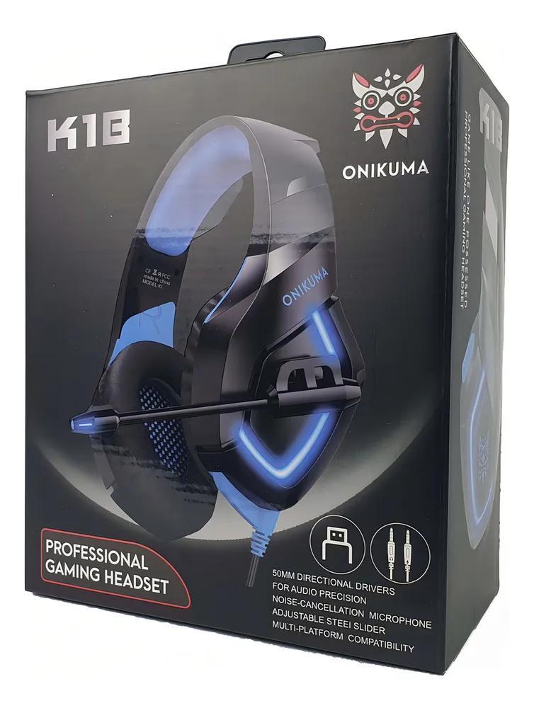 Headset Gamer Onikuma K1-B: Imersão Total Com Led