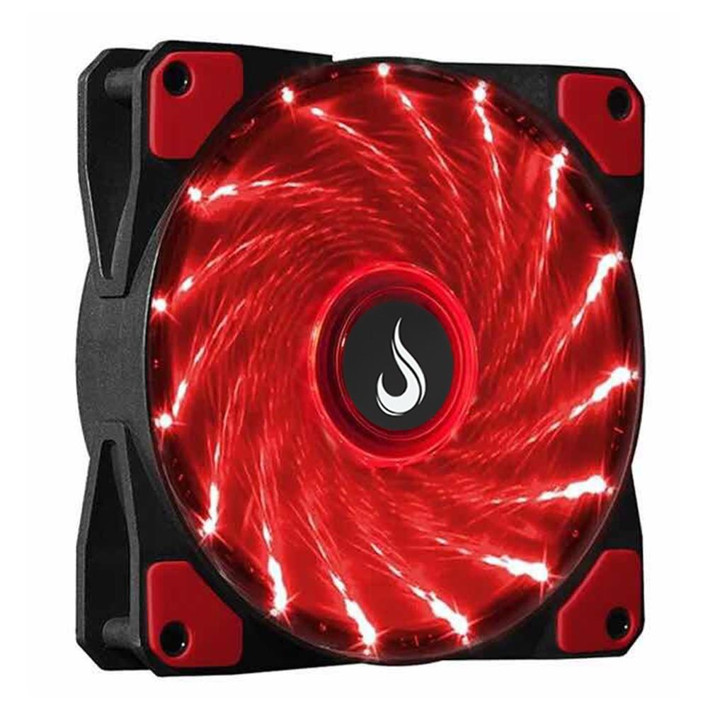 Miniatura Cooler Fan Rise Wind W1, 120Mm, Led Vermelho - Rm-Wn-01-Br