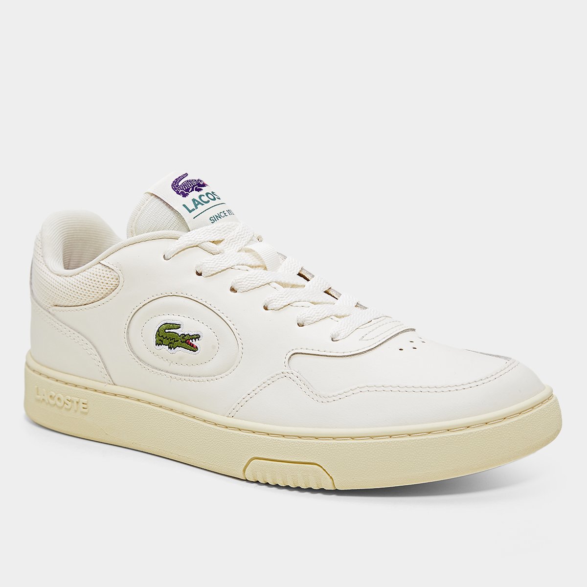 Miniatura Tênis Lacoste Lineset Feminino Off White - 34