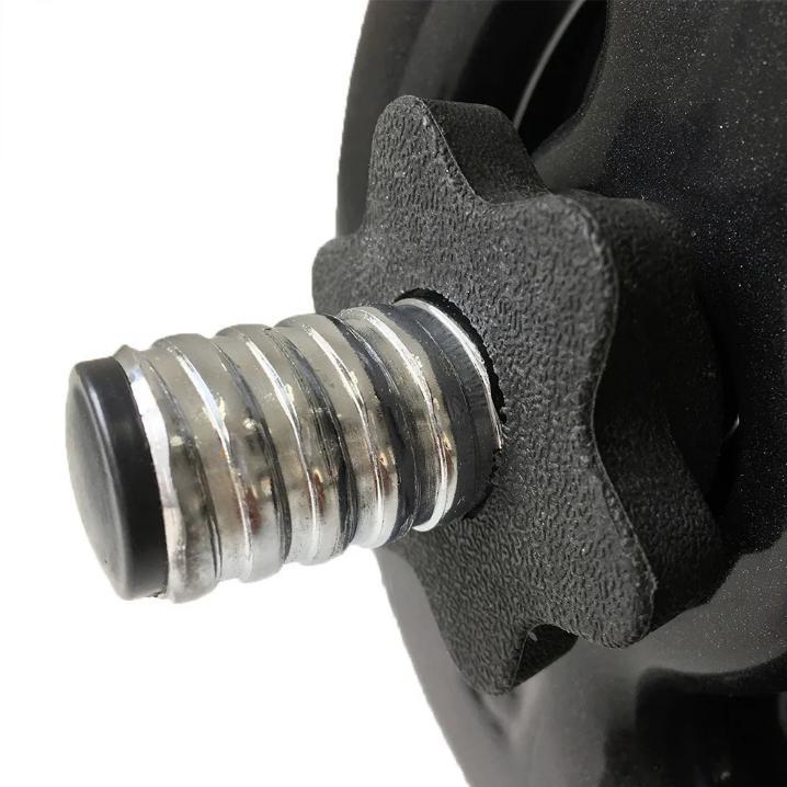 Miniatura Halter Dumbell Regulável De Rosca 14Kg Ahead Sports Preto